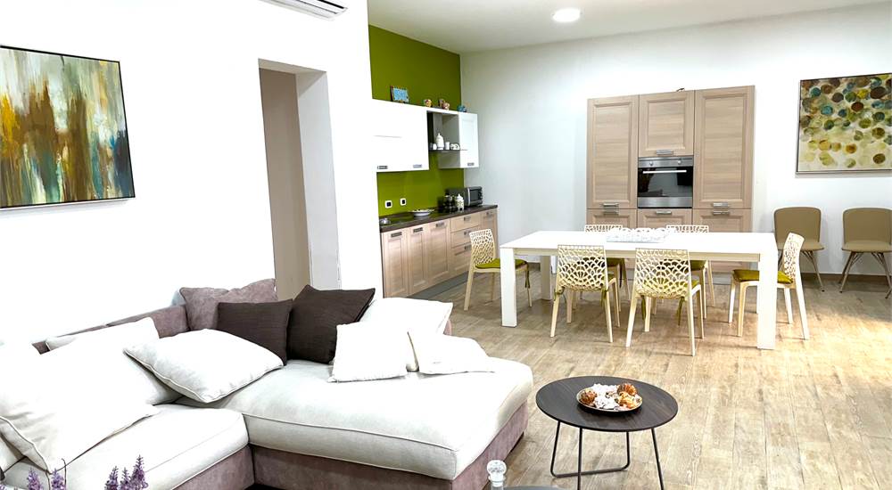 LIVING E CUCINA PIANOTERRA
