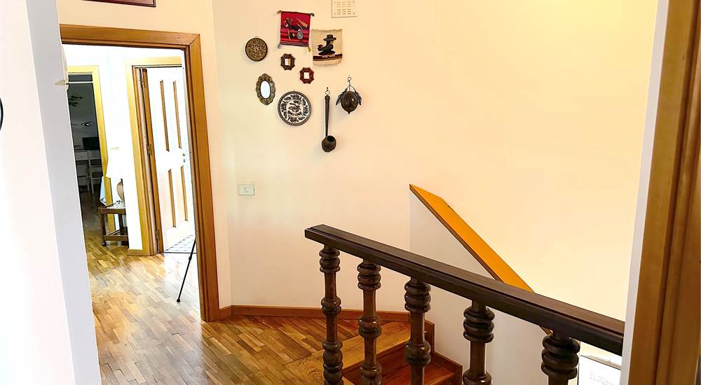 stairs and hallway